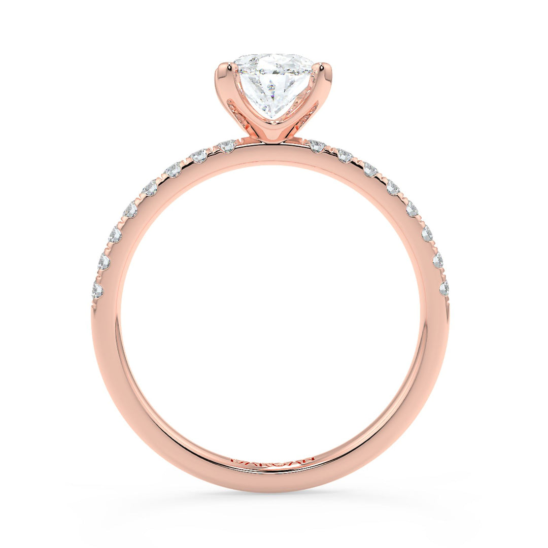 Oval-Cut Solitaire Diamond Ring