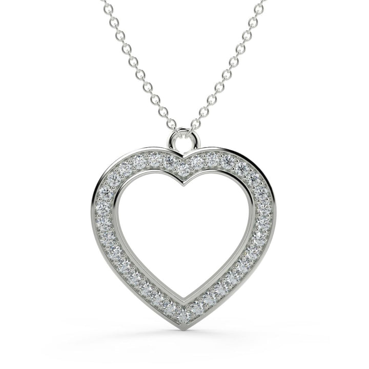 Heart Lab-Grown Diamond Pendants