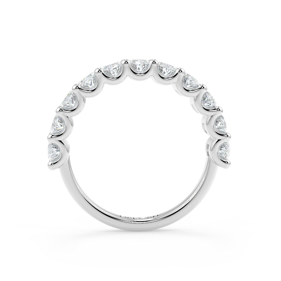 20 Pointer Oval Cut Diamond Eternity Band