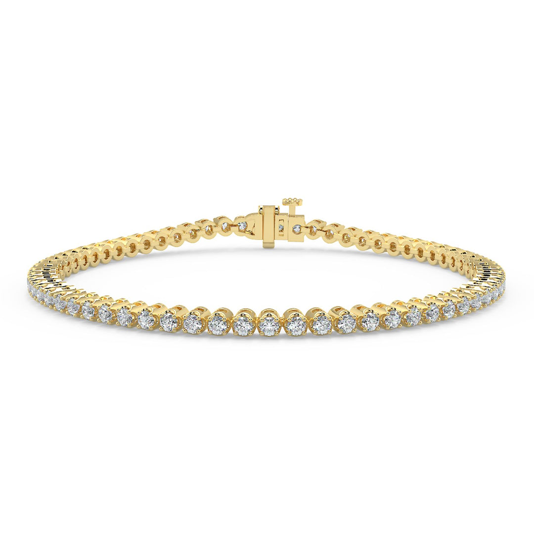 Classic Brilliance: 1.40ct Diamond Tennis Bracelet