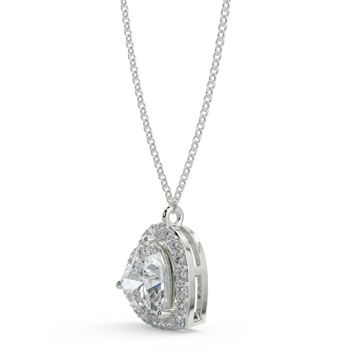 Enchanting Heart Lab-Grown Diamond Pendant