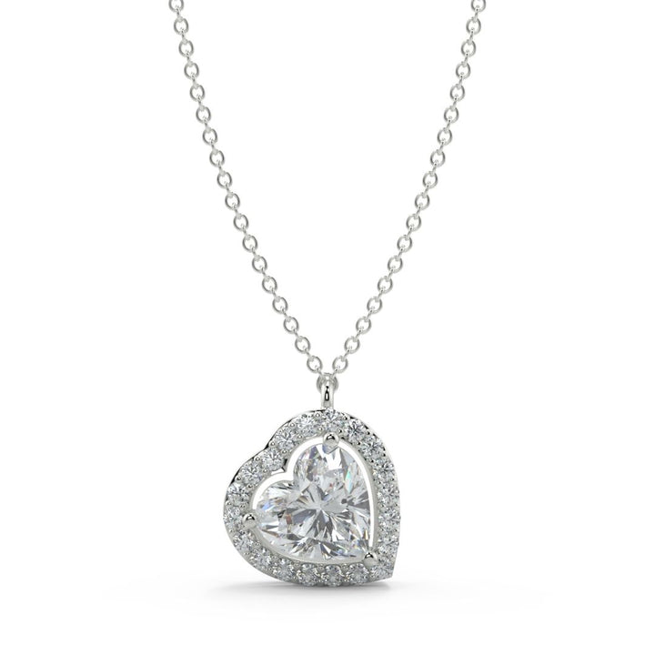 Enchanting Heart Lab-Grown Diamond Pendant