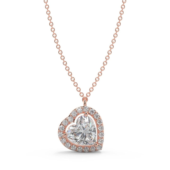 Enchanting Heart Lab-Grown Diamond Pendant