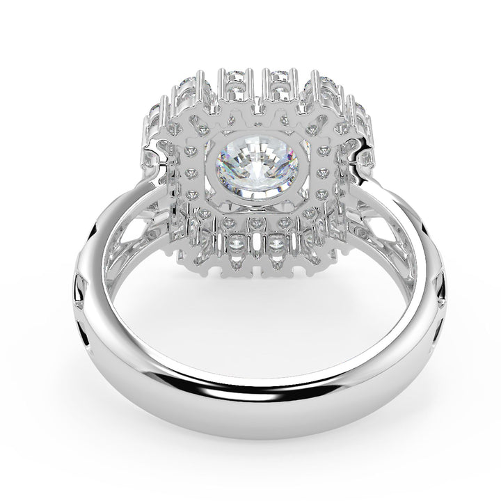 Cluster Lab-Grown Diamond Ring