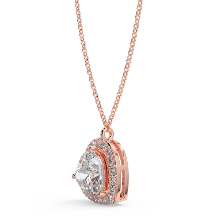 Enchanting Heart Lab-Grown Diamond Pendant