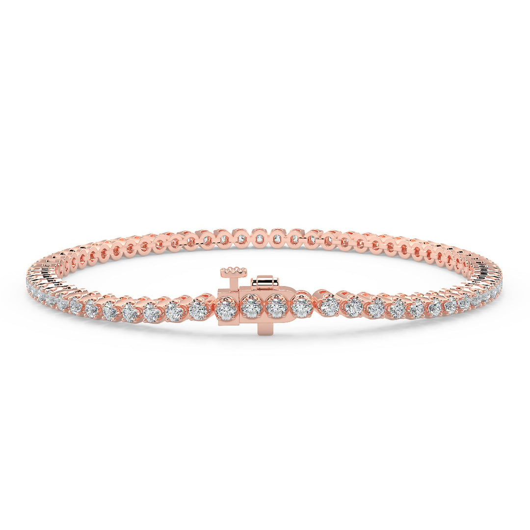 Classic Brilliance: 1.40ct Diamond Tennis Bracelet